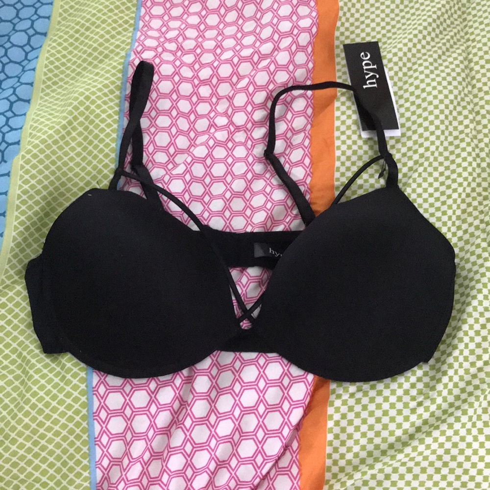Black bra